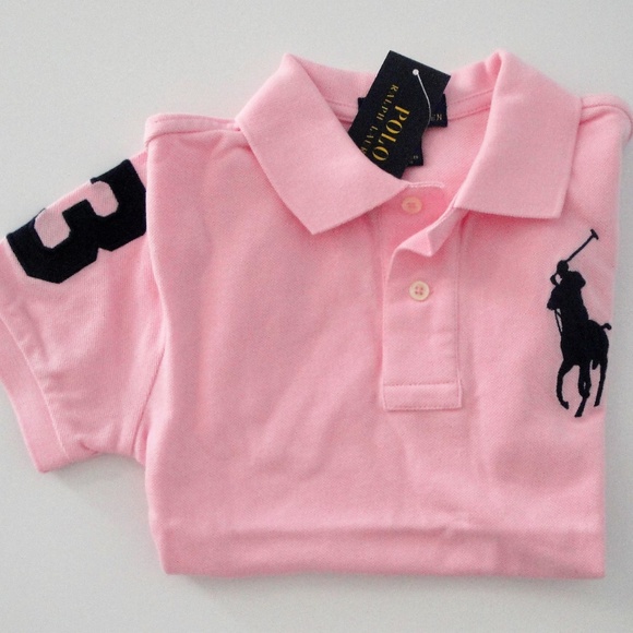 boys pink ralph lauren shirt